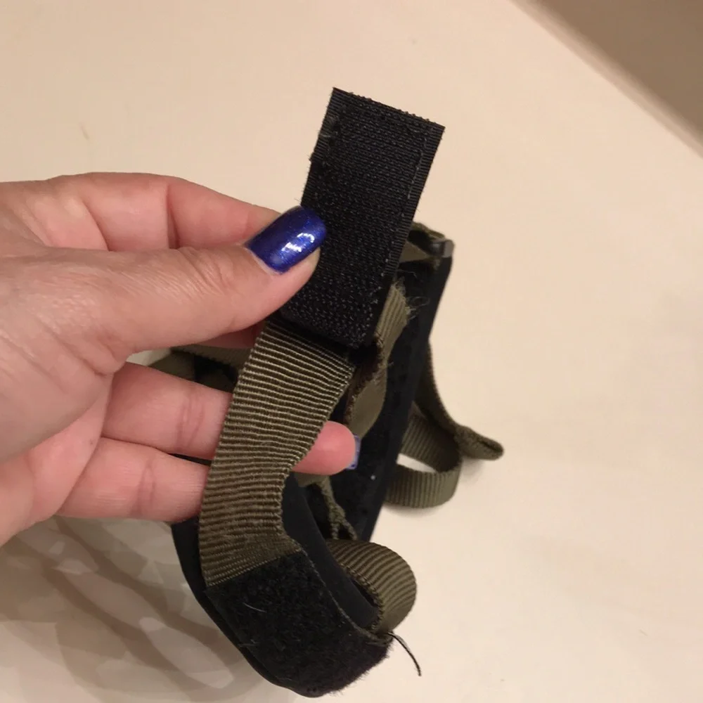 DOG MUZZLE SIZE XL GREEN COLOR